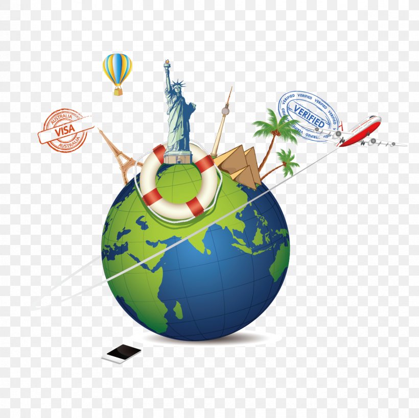 Travel Illustration, PNG, 1181x1181px, Travel, Baggage, Globe ...