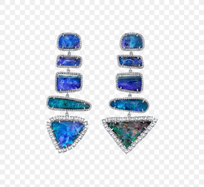Earring Opal Turquoise Jewellery Gemstone, PNG, 450x750px, Earring, Birthstone, Blue, Body Jewellery, Body Jewelry Download Free