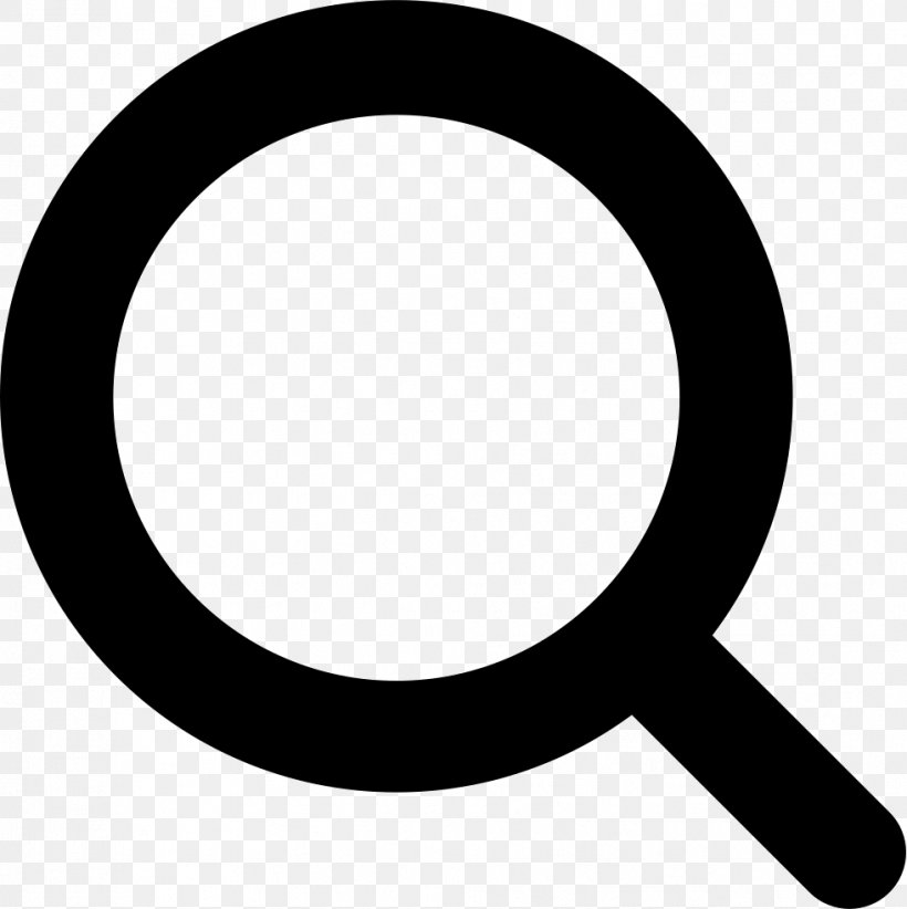 Magnifying Glass Clip Art, PNG, 981x984px, Magnifying Glass, Black And White, Glass, Search Box, Symbol Download Free
