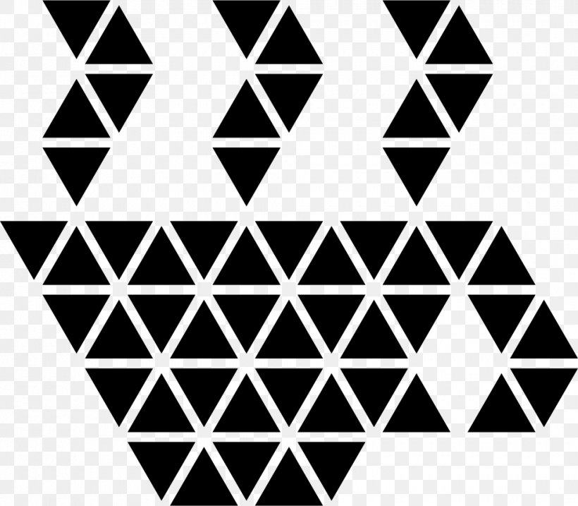 Triangle Polygon Shape, PNG, 980x858px, Triangle, Black, Black And White, Geometry, Hexagon Download Free