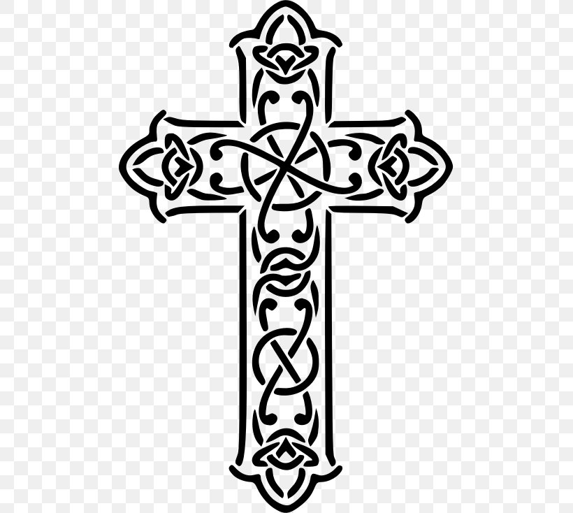 Celtic Cross Christian Cross Celtic Knot Clip Art, PNG, 479x734px, Celtic Cross, Black And White, Celtic Knot, Celts, Christian Cross Download Free