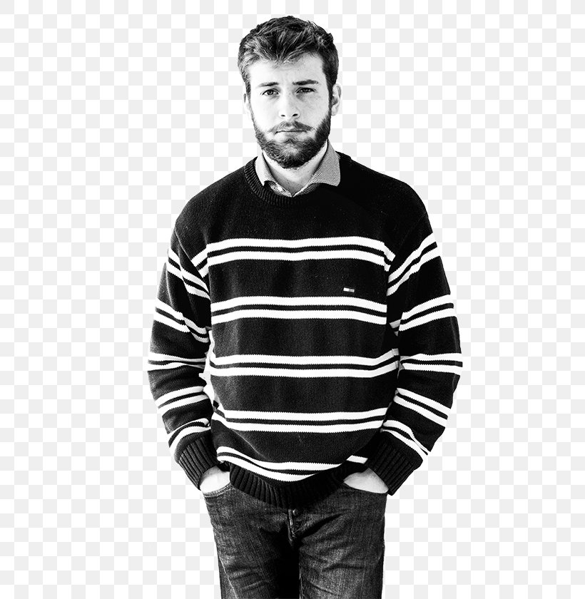 Long-sleeved T-shirt Long-sleeved T-shirt Sweater Collar, PNG, 600x840px, Sleeve, Black, Black And White, Collar, Gentleman Download Free