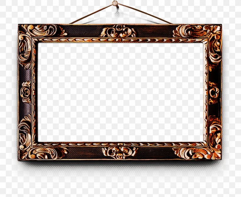 Brown Background Frame, PNG, 978x800px, Picture Frames, Brown, Interior Design, Metal, Mirror Download Free