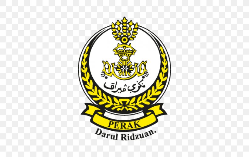 Coat Of Arms Of Perak Logo Selangor, PNG, 518x518px, Perak, Area, Artwork, Brand, Cdr Download Free
