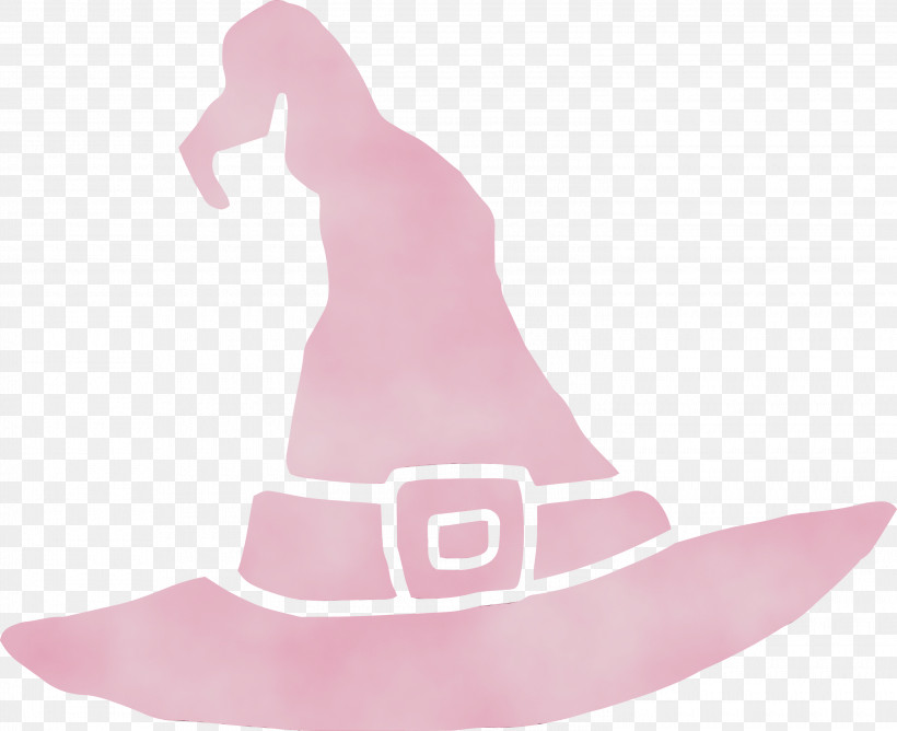 Headgear Pink M, PNG, 3000x2445px, Halloween, Headgear, Paint, Pink M, Watercolor Download Free