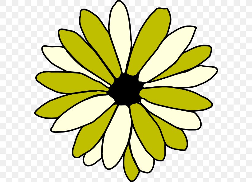 Line Art Drawing Flower Common Daisy Clip Art, PNG, 600x592px, Line Art, Artwork, Black And White, Common Daisy, Cut Flowers Download Free