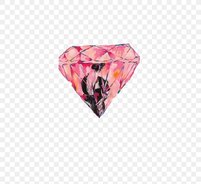 Pink Diamond Illustration, PNG, 500x750px, Pink, Animation, Cartoon, Diamond, Gemstone Download Free