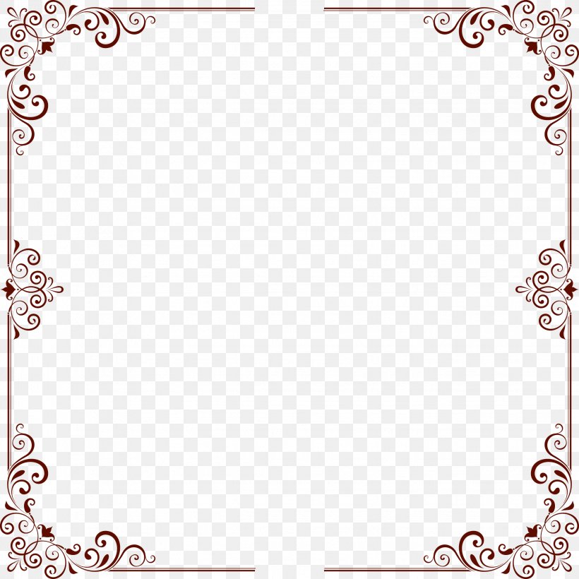 Decorative Patterns Border, PNG, 2244x2244px, Motif, Area, Art, Coreldraw, Fototapet Download Free