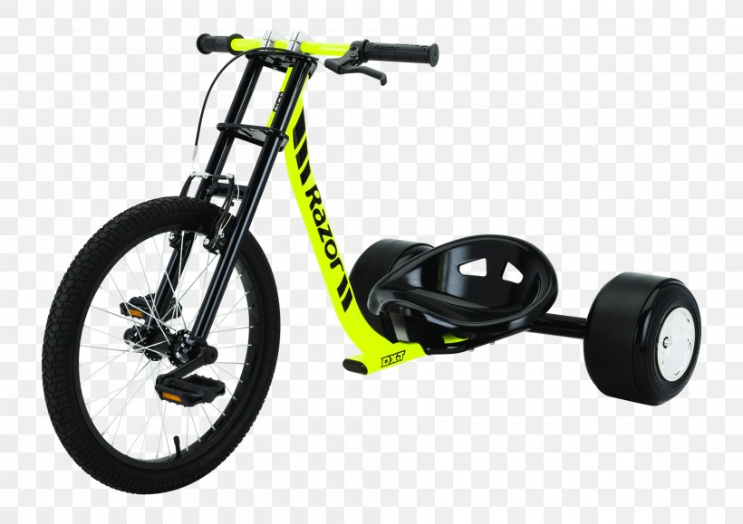 Razor DXT Drift Trike Tricycle Drifting Bicycle, PNG, 2000x1414px, Razor Dxt Drift Trike, Automotive Tire, Automotive Wheel System, Bicycle, Bicycle Accessory Download Free