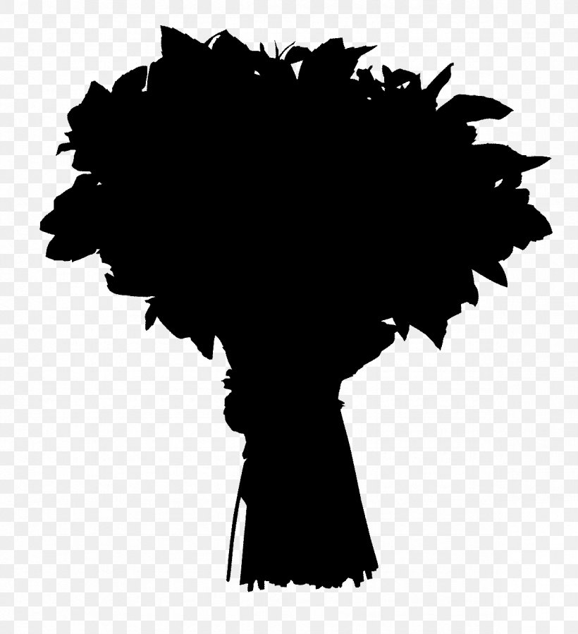 Tree Silhouette Font Leaf Flowering Plant, PNG, 1181x1295px, Tree, Black, Black M, Blackandwhite, Flowering Plant Download Free