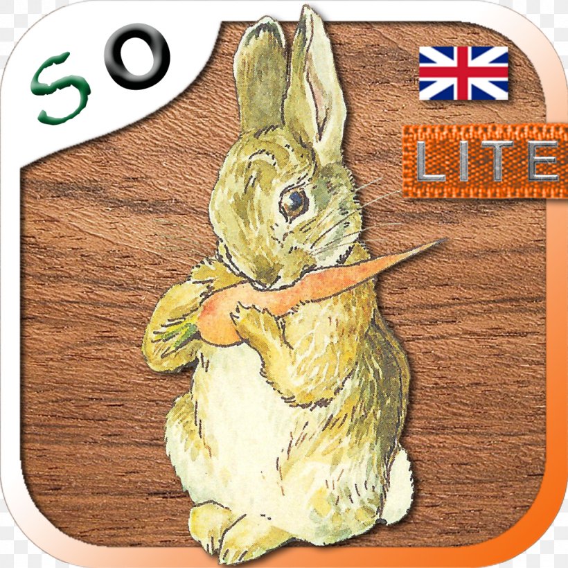 Hare The Story Of A Fierce Bad Rabbit Domestic Rabbit The Tale Of Tom Kitten Animal, PNG, 1024x1024px, Hare, Animal, App Store, Domestic Rabbit, Easter Bunny Download Free