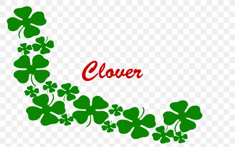 Four-leaf Clover Clip Art For Scrapbooks Saint Patrick's Day Shamrock, PNG, 1920x1200px, Fourleaf Clover, Clover, Drawing, Flora, Flowering Plant Download Free