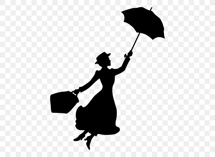 Mary Poppins YouTube Bert Silhouette Stencil, PNG, 600x600px, Mary Poppins, Artwork, Bert, Black, Black And White Download Free