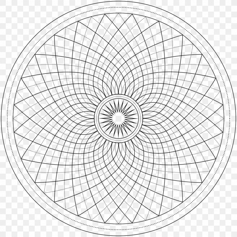 Sacred Geometry Coloring Book Art Clip Art, PNG, 1600x1600px, Geometry, Area, Art, Black And White, Color Download Free