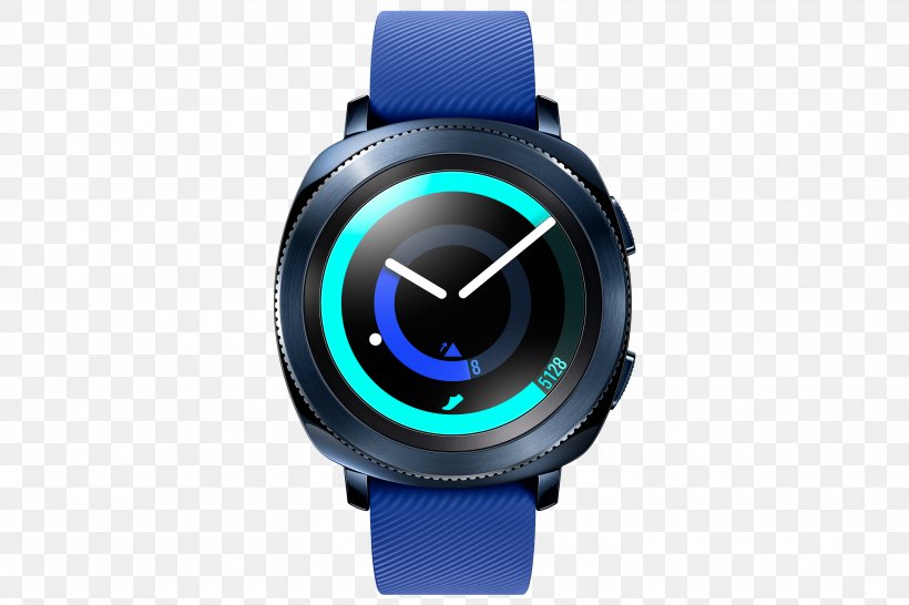 Samsung Gear Sport Samsung Gear S3 Amazon.com Smartwatch, PNG, 3000x2000px, Samsung Gear Sport, Activity Tracker, Amazoncom, Camera Lens, Electric Blue Download Free