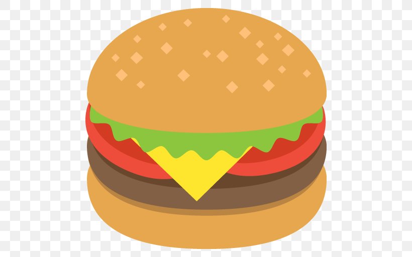 Cheeseburger Hamburger Emoji Taco French Fries, PNG, 512x512px, Cheeseburger, Burger King, Emoji, Fast Food, Fast Food Restaurant Download Free