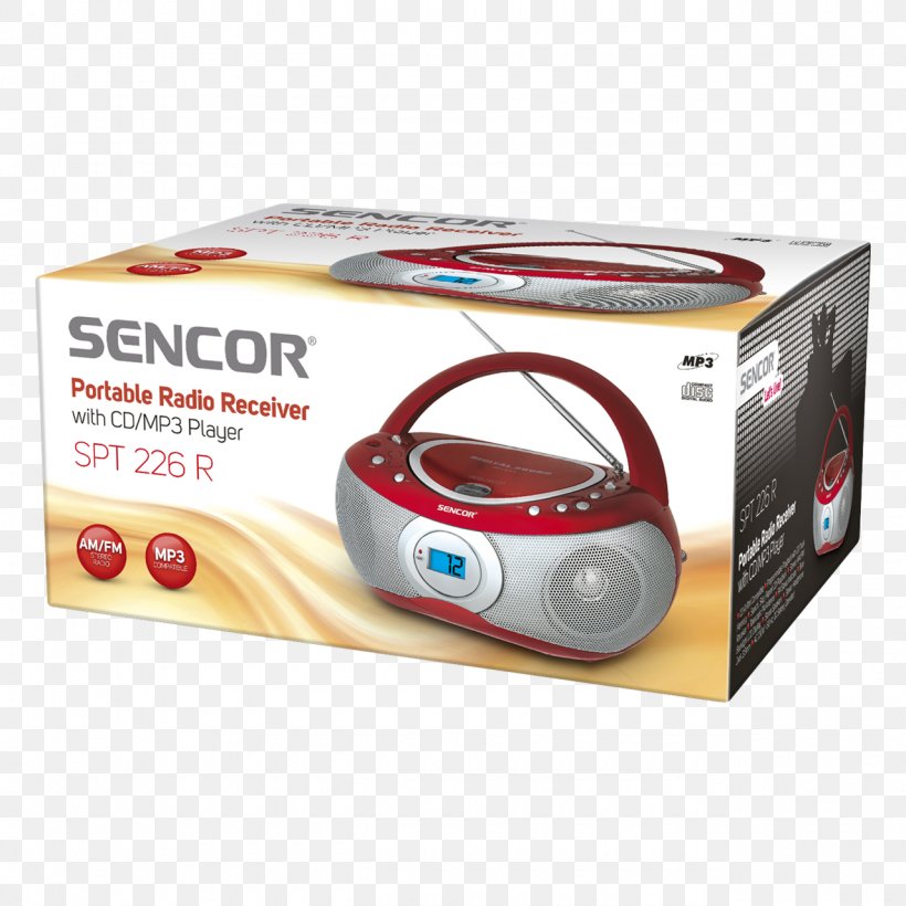 SENCOR SPT 226 R 35039636 Boombox CD/MP3/USB Sencor, PNG, 1280x1280px, Boombox, Certificate Of Deposit, Computer Hardware, Electronics, Hardware Download Free