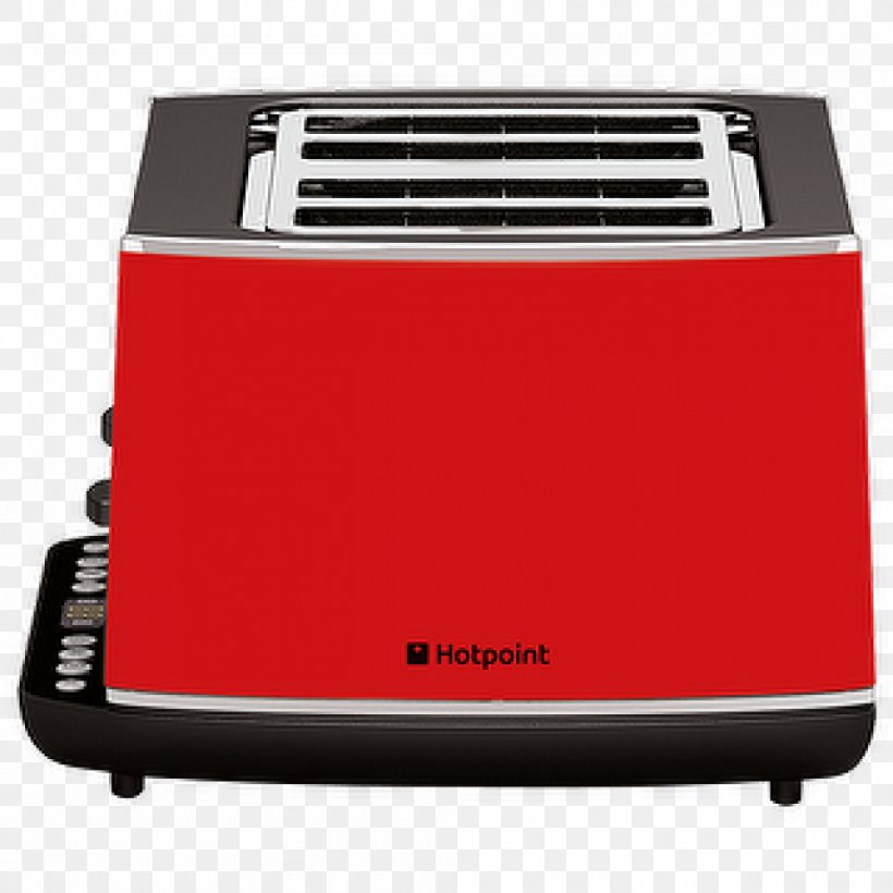 Hotpoint Tt44ea 4 Slice Toaster Hotpoint TT44EAR0 HD Line Toaster Home Appliance, PNG, 1000x1000px, Toaster, Cooking Ranges, Dualit Limited, Home Appliance, Hotpoint Download Free