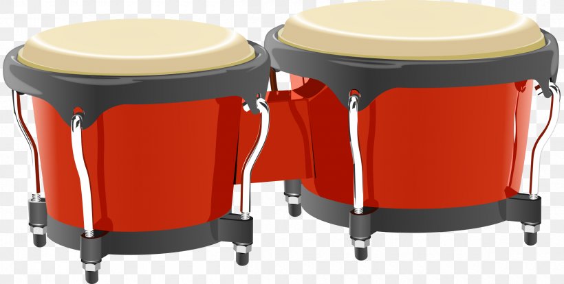 Percussion Drums Bongo Drum, PNG, 2400x1214px, Watercolor, Cartoon, Flower, Frame, Heart Download Free