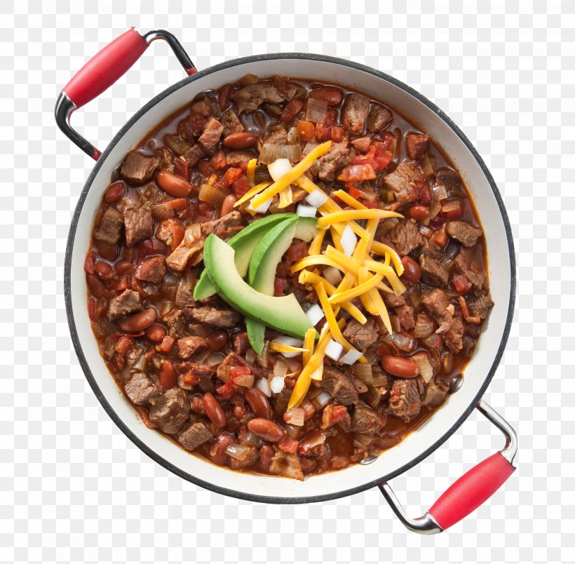 Chili Con Carne Vegetarian Cuisine Dish Recipe Food, PNG, 3096x3036px, Chili Con Carne, American Food, Animal Source Foods, Capsicum, Chili Pepper Download Free