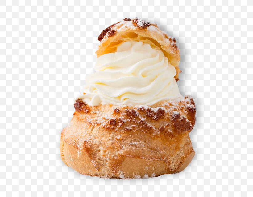 Ice Cream Profiterole Danish Pastry Choux Pastry, PNG, 640x640px, Ice Cream, American Food, Baked Goods, Choux Pastry, Cream Download Free