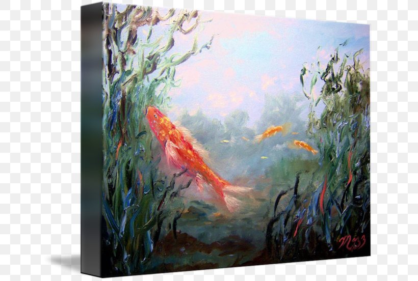 Koi Watercolor Painting Goldfish, PNG, 650x552px, Koi, Acrylic Paint, Acrylic Resin, Art, Artwork Download Free