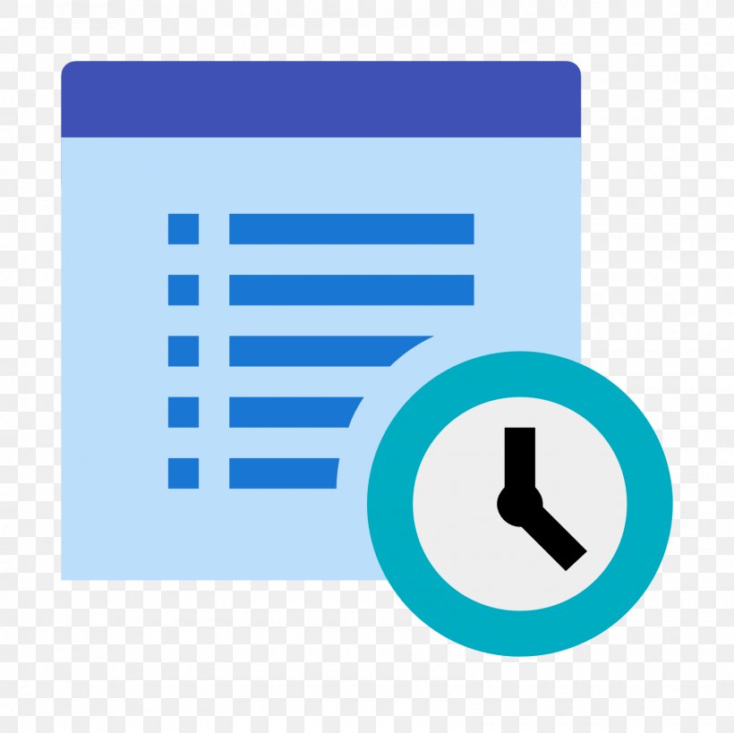 Timesheet Icon Design, PNG, 1600x1600px, Timesheet, Area, Blue, Brand, Html Download Free