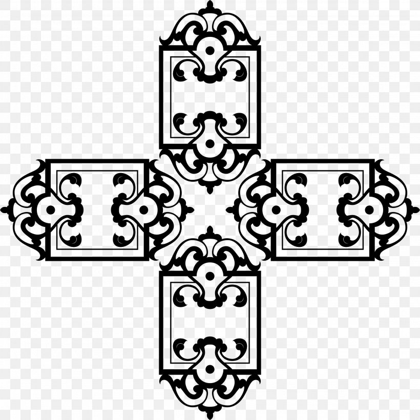 Clip Art, PNG, 2310x2310px, Drawing, Black, Black And White, Cross, Line Art Download Free