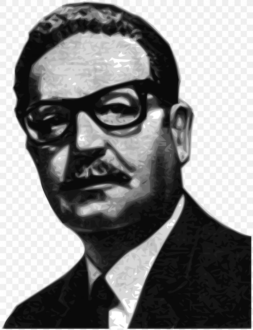 Salvador Allende Gossens President Of Chile President Of The United States, PNG, 1840x2400px, Chile, Barack Obama, Black And White, Eyewear, Facial Hair Download Free
