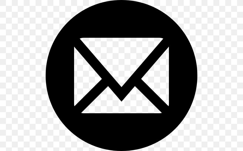 Email Webmail Download, PNG, 512x512px, Email, Area, Black, Black And White, Bounce Address Download Free