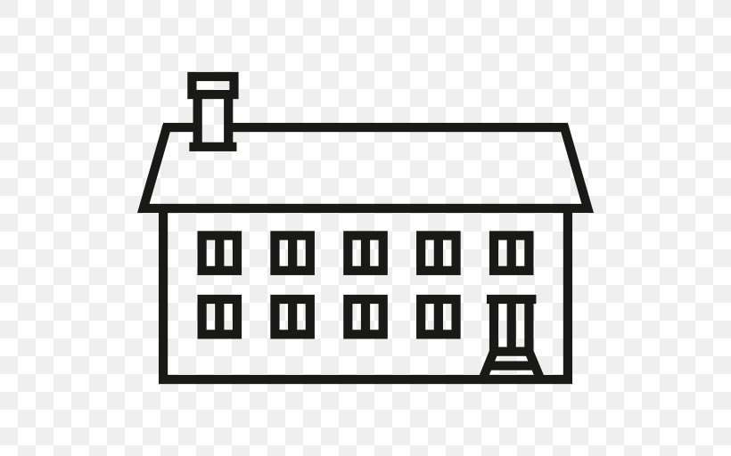 House Building Secaucus, PNG, 512x512px, House, Area, Black, Black And White, Brand Download Free