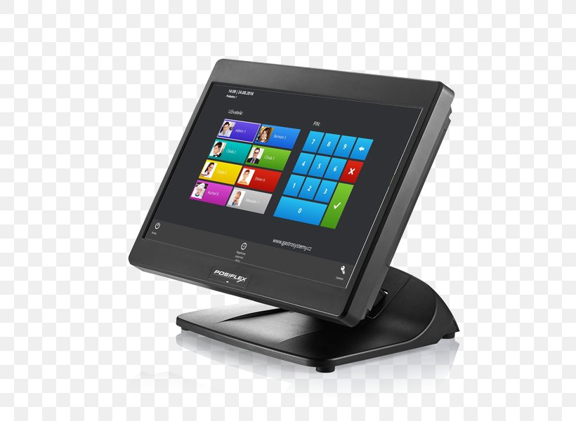 Point Of Sale Posiflex MT-4008 Series Mobile POS MT-4008A Payment Terminal Computer Terminal, PNG, 600x600px, Point Of Sale, Barcode Scanners, Computer, Computer Monitor Accessory, Computer Monitors Download Free