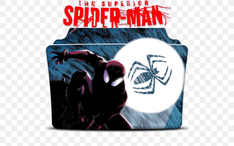 The Superior Spider-Man Dr. Otto Octavius Iron Man Marvel Universe, PNG, 512x512px, Spiderman, Brand, Comic Book, Comics, Dan Slott Download Free