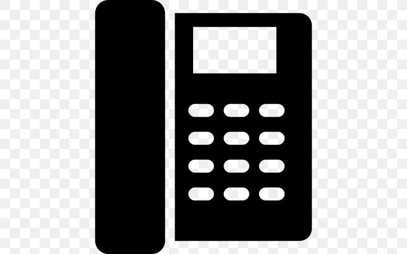 Telephone Time And Attendance Mobile Phones, PNG, 512x512px, Telephone, Access Control, Black, Black And White, Business Telephone System Download Free