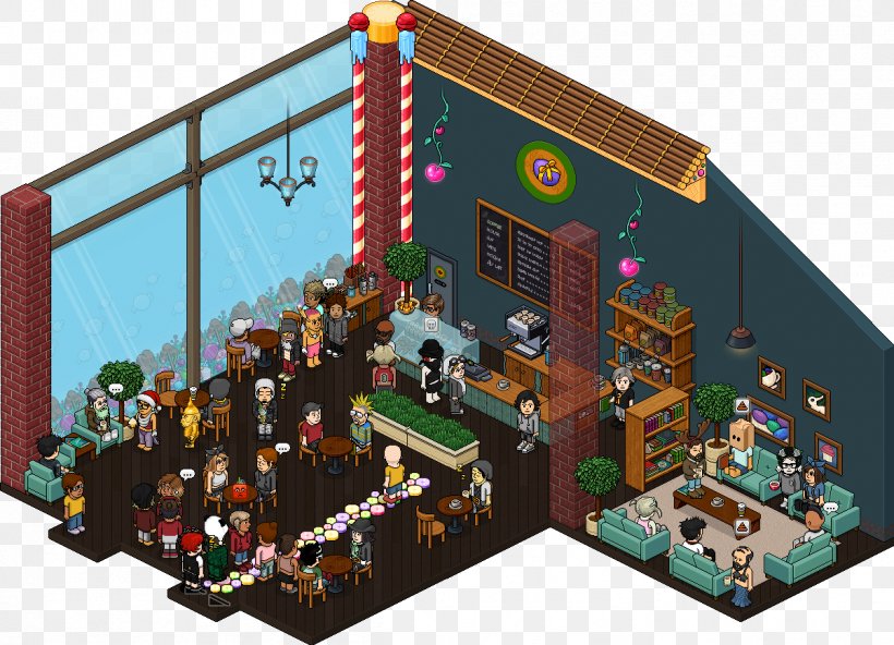 Habbo Cafe Room Imgur Game, PNG, 1202x869px, Habbo, Blogger, Cafe, Christmas, Christmas Decoration Download Free