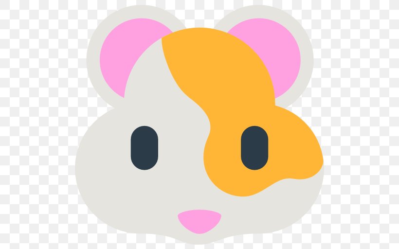 Hamster Apple Color Emoji Emoticon Clip Art, PNG, 512x512px, Hamster, Animal, Apple Color Emoji, Easter Bunny, Email Download Free
