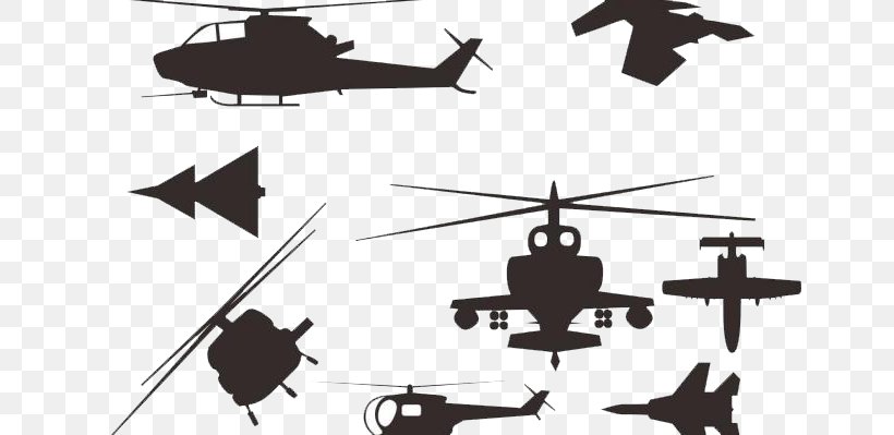 Airplane Helicopter, PNG, 650x399px, Airplane, Aircraft, Aviation, Black And White, Cartoon Download Free