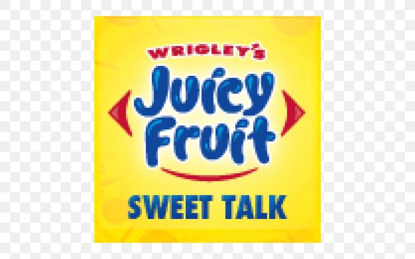 Chewing Gum Juicy Fruit Bubble Gum Sweetness, PNG, 512x512px, Chewing Gum, Advertising, Area, Banner, Big League Chew Download Free