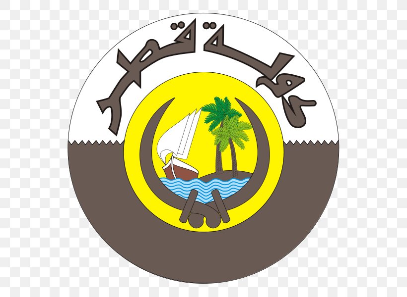 Emblem Of Qatar Persian Gulf Coat Of Arms Stock Photography, PNG, 600x600px, Qatar, Brand, Coat Of Arms, Coat Of Arms Of Romania, Emblem Of Qatar Download Free