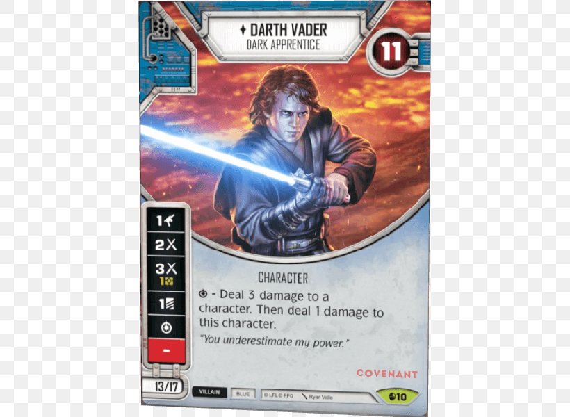 Dark Apprentice Star Wars: Destiny Anakin Skywalker Orson Krennic, PNG, 500x600px, Star Wars Destiny, Action Figure, Anakin Skywalker, Character, Collectible Card Game Download Free