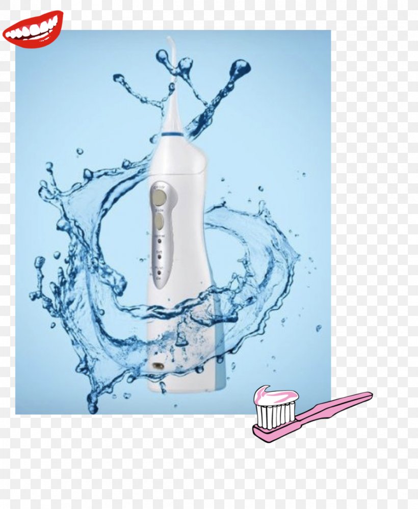 Electric Toothbrush Dental Water Jets Dental Floss Rechargeable Battery Oral-B, PNG, 1058x1290px, Electric Toothbrush, Battery, Blue, Dental Braces, Dental Floss Download Free