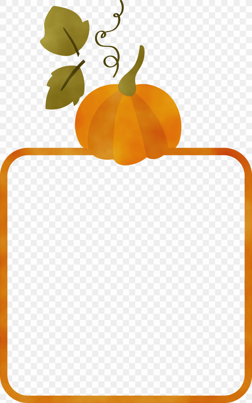 Pumpkin, PNG, 1877x3000px, Thanksgiving Frame, Autumn Frame, Flower, Fruit, Meter Download Free