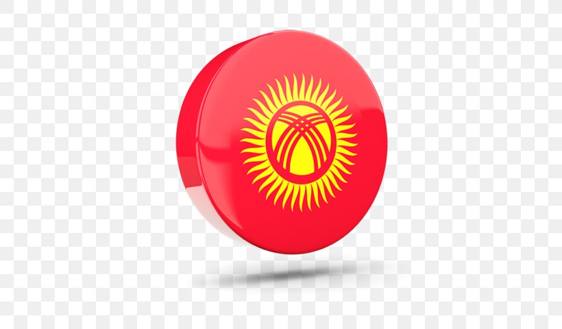 Flag Of Kyrgyzstan Logo Circle, PNG, 640x480px, Kyrgyzstan, Ceramic, Closeup, Cost, Flag Download Free