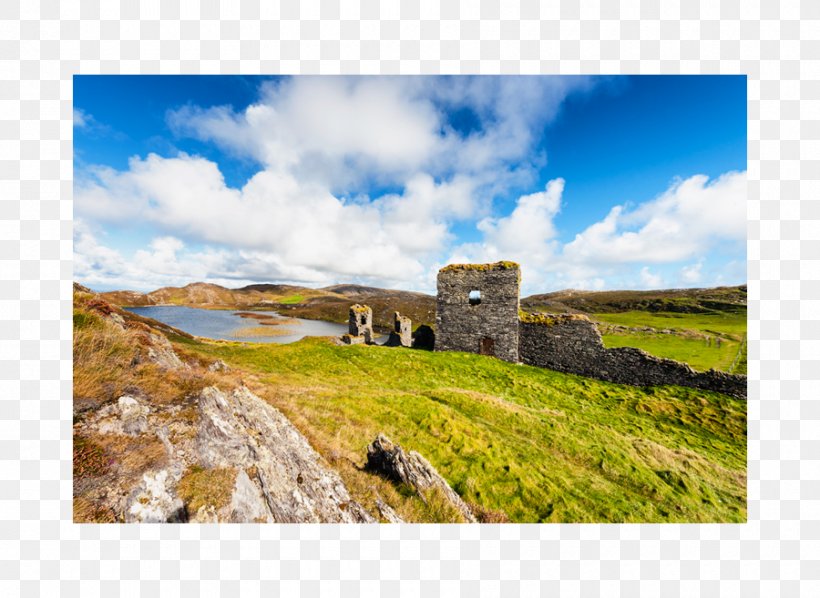 Three Castle Head Dunmanus Wild Atlantic Way Celebrity Grassland, PNG, 900x657px, Wild Atlantic Way, Castle, Celebrity, Cloud, Farm Download Free