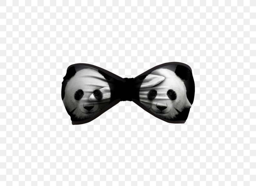 Bow Tie Giant Panda White Black M, PNG, 460x596px, Bow Tie, Black, Black And White, Black M, Fashion Accessory Download Free
