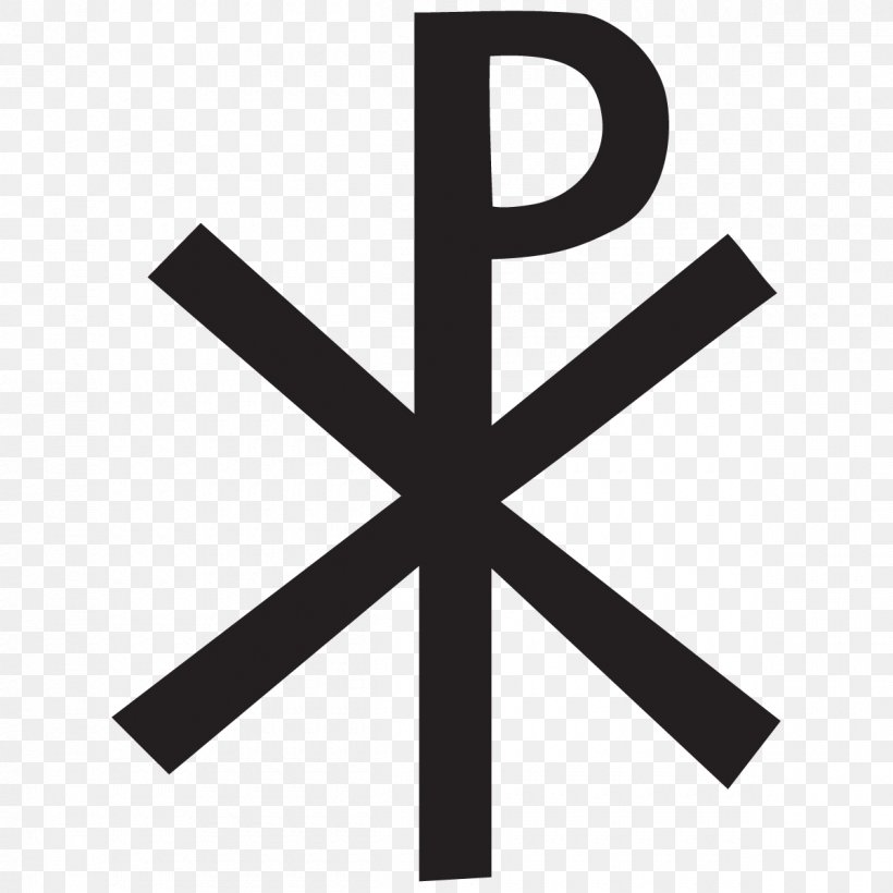 Chi Rho Labarum Christogram Christian Symbolism, PNG, 1200x1200px, Chi Rho, Black And White, Brand, Chi, Christ Download Free