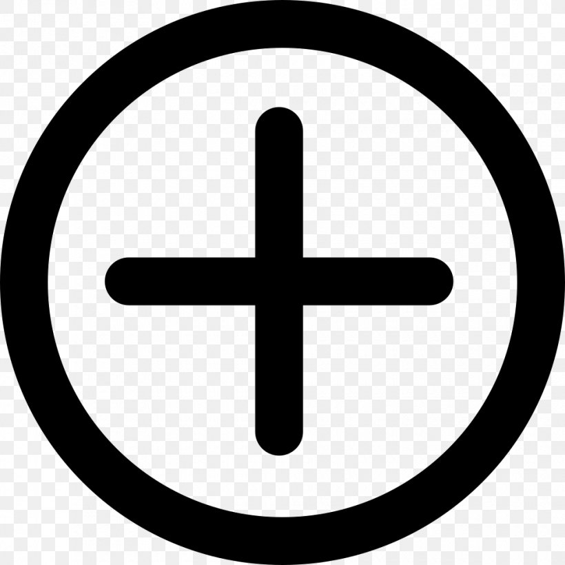 Plus And Minus Signs Symbol Download, PNG, 980x980px, Plus And Minus Signs, Area, Black And White, Share Icon, Sign Download Free
