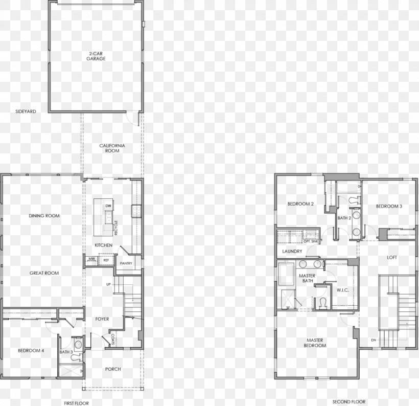 Floor Plan The Farm By Williams Homes House Building Garage, PNG, 1024x992px, Floor Plan, Area, Black And White, Building, California Download Free