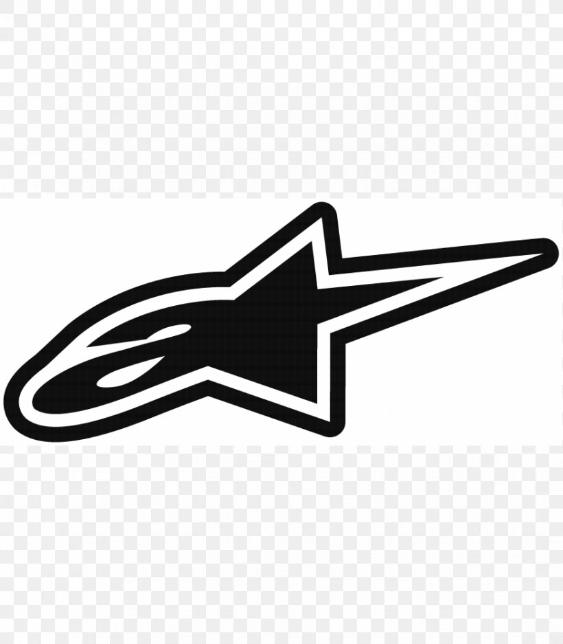 Alpinestars Logo Sticker Decal Motorcycle, PNG, 875x1000px, Alpinestars, Airplane, Black And White, Brand, Business Download Free