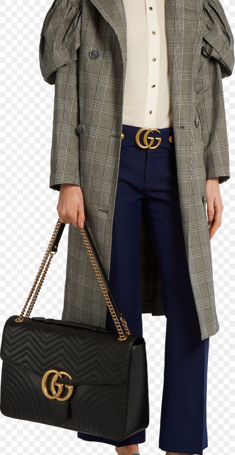 Chanel Handbag Yves Saint Laurent Gucci, PNG, 852x1651px, Chanel, Bag, Christian Louboutin, Clothing, Coat Download Free